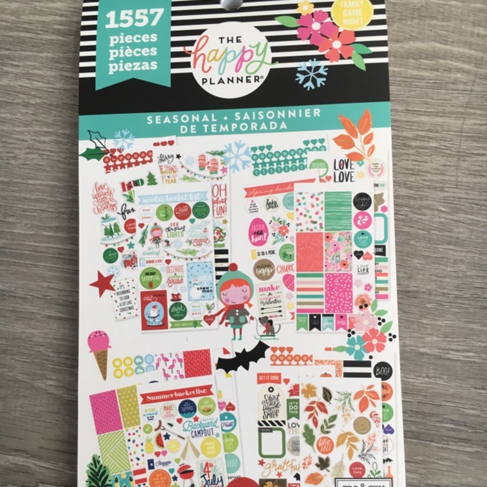 The happy planner seasonal stickers
